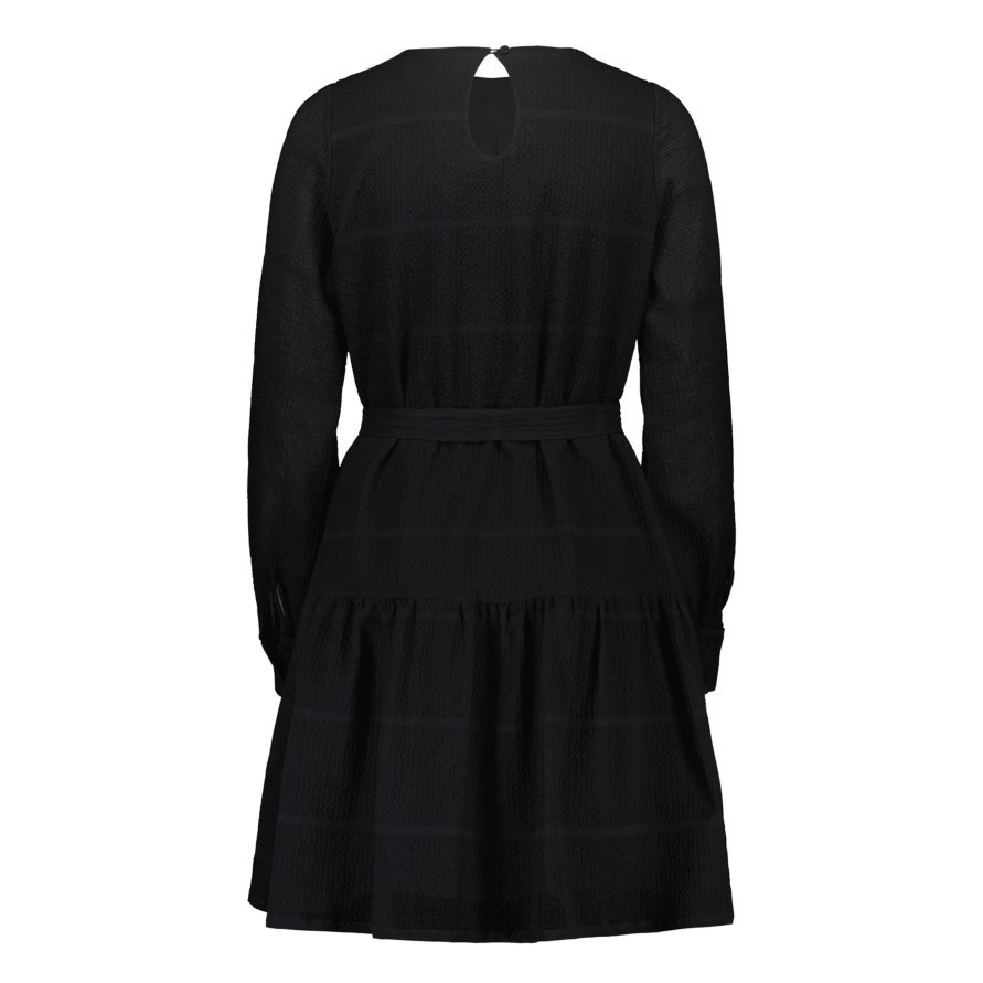 Vaatteet GAUHAR Helsinki | O-Neck Dress, Black