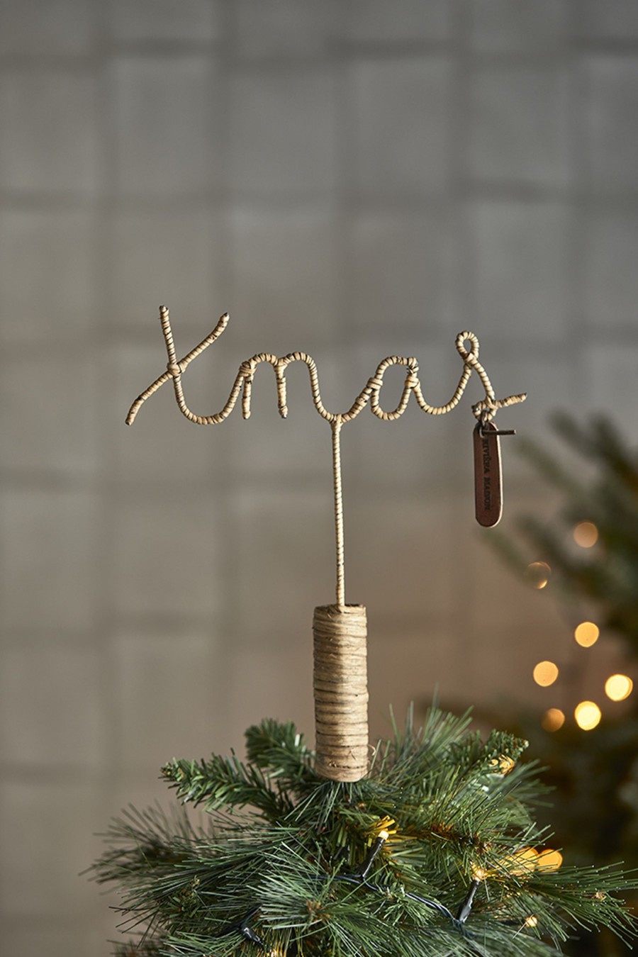 Joulu Rivièra Maison | Rustic Rattan Xmas Tree Topper