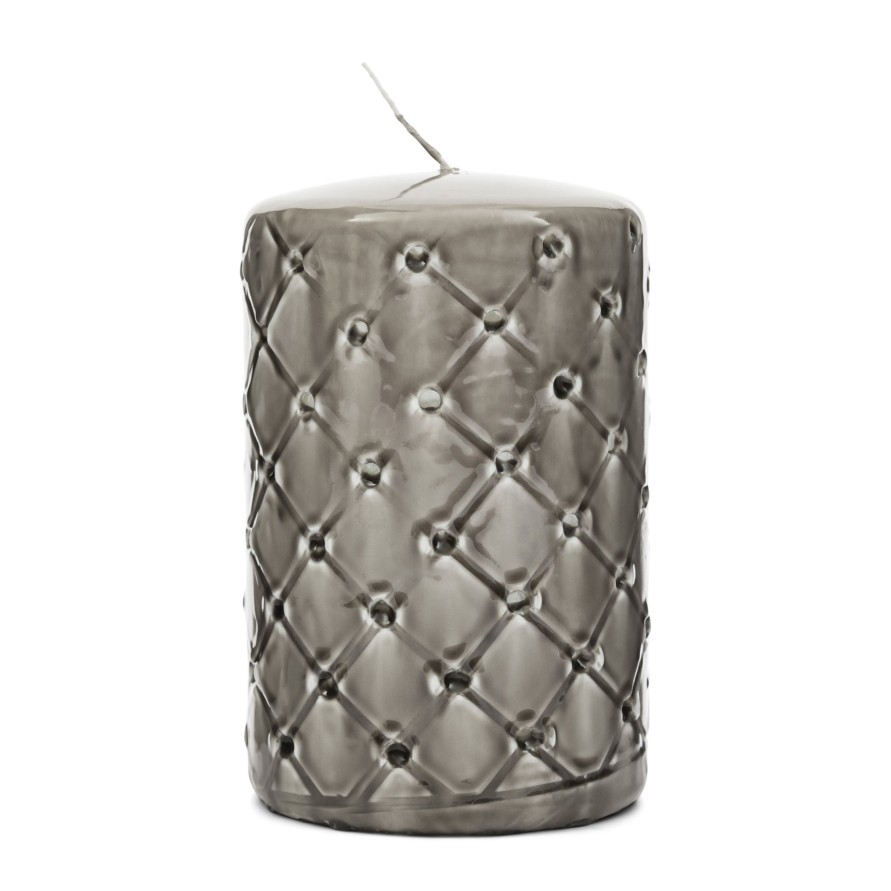 Koti Rivièra Maison | Pillar Candle Padded 9,5X15, Flax