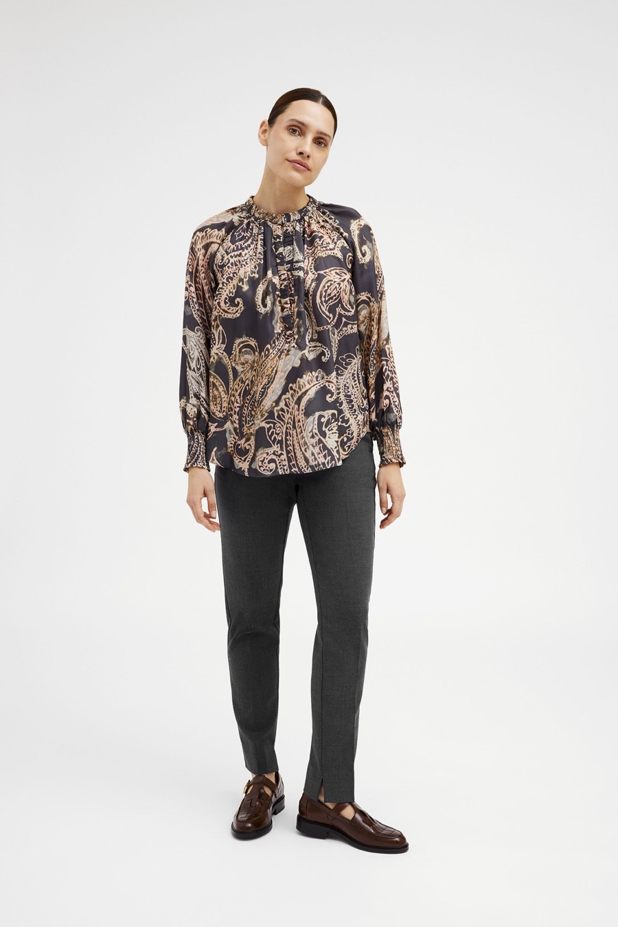 Vaatteet Gustav | Annsofie Shirt, Dark Grey