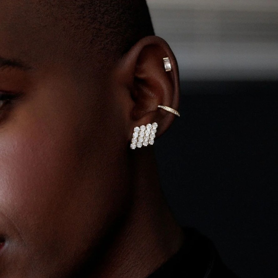 Kengat&Asusteet Edblad | Luminary Studs L, Gold