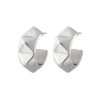 Kengat&Asusteet Edblad | Peak Rivet Creoles, Steel