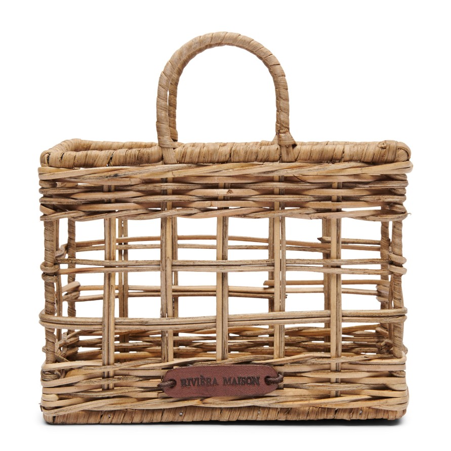 Koti Rivièra Maison | Rustic Rattan Bag Napkin Holder