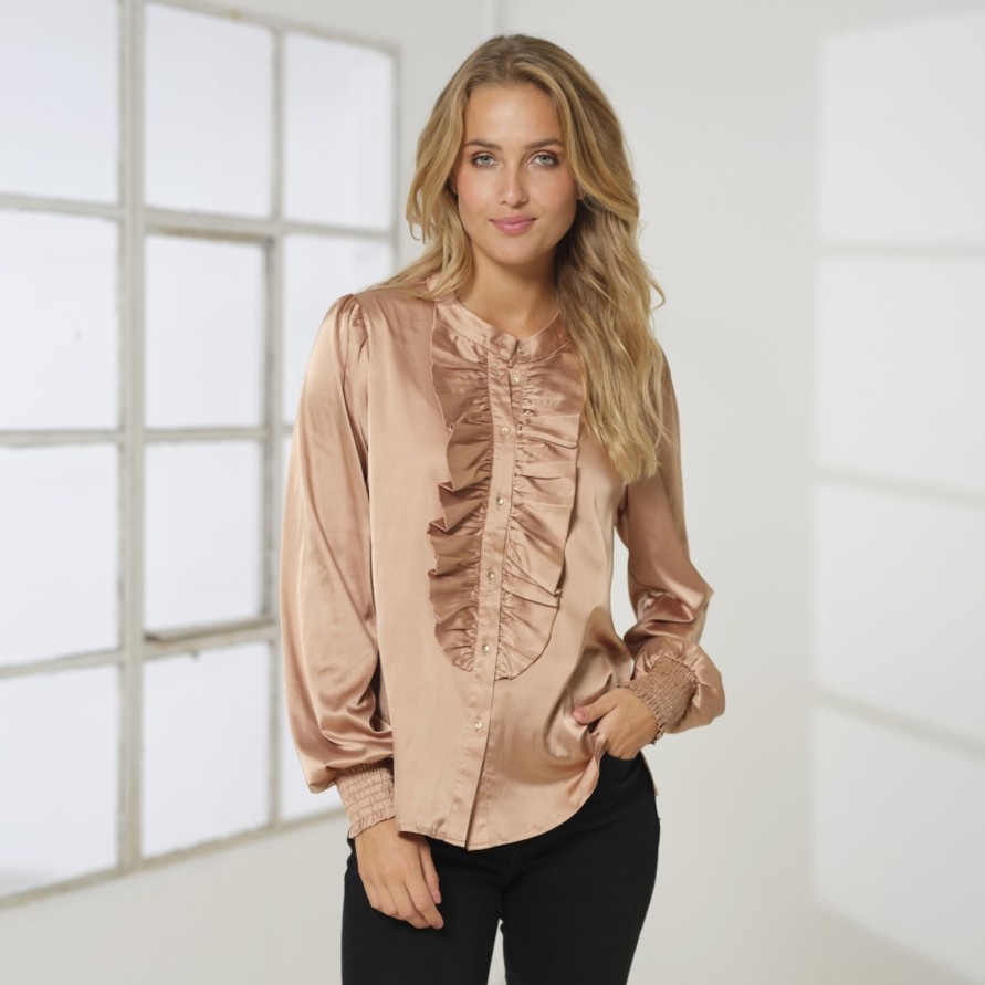 Vaatteet Prepair | Scarlett Blouse, Camel