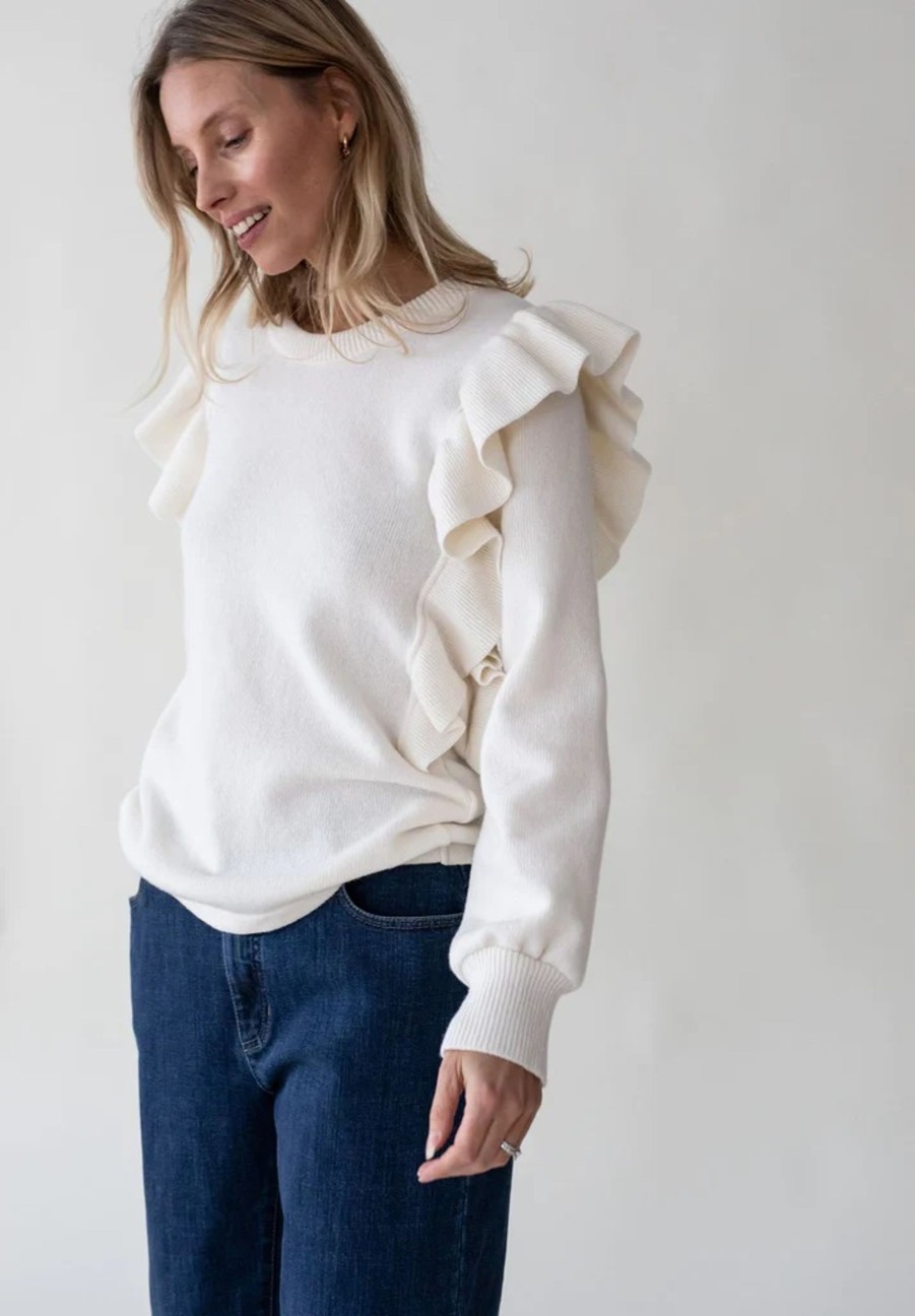Vaatteet GAUHAR Helsinki | Vicky Knit, Ivory