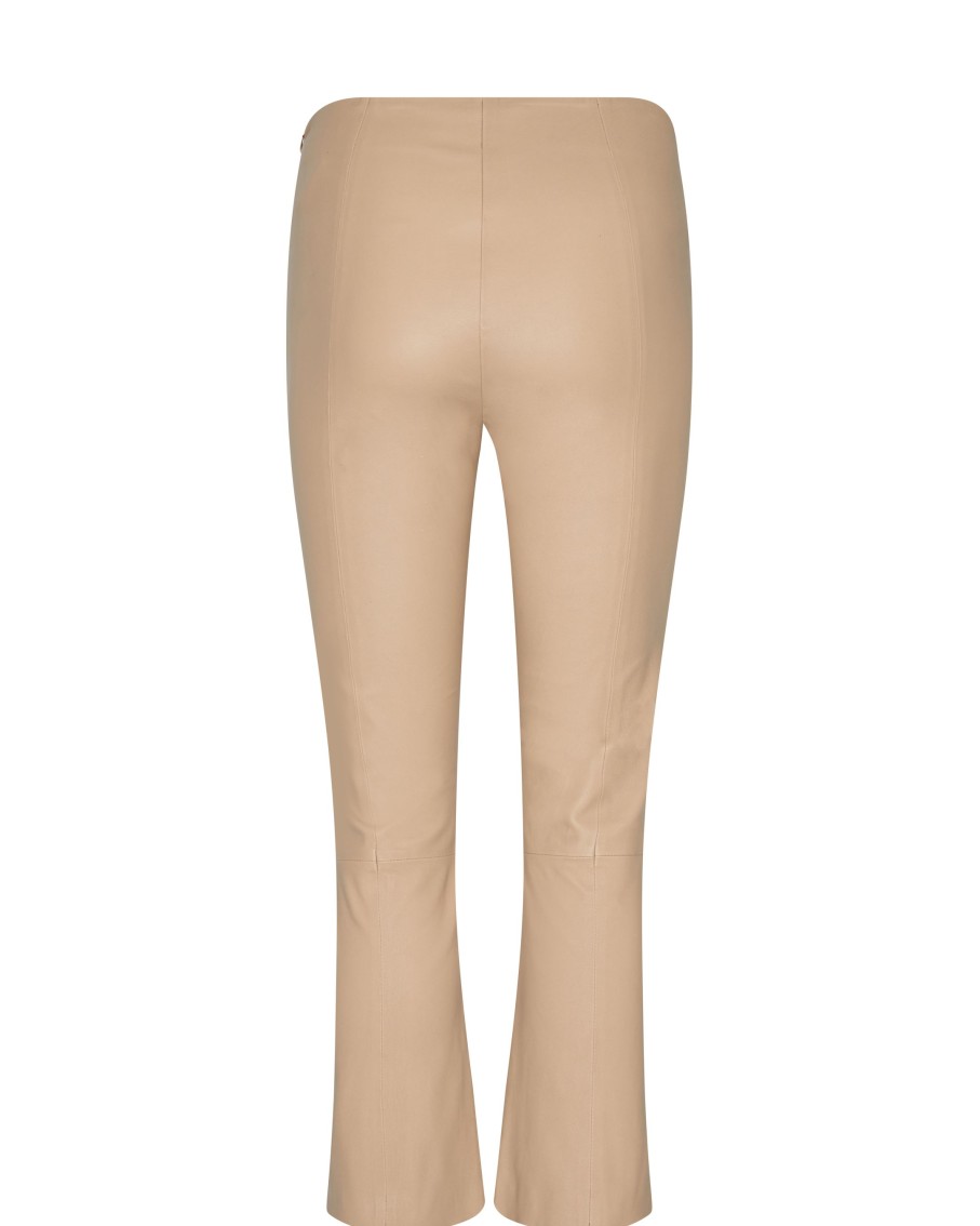 Vaatteet Mos Mosh | Sarah Leather Legging, Tan