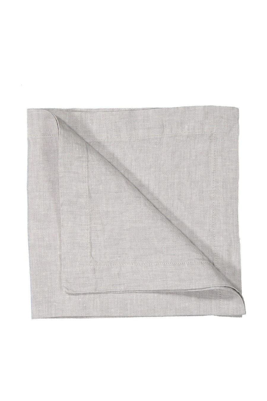 Koti Balmuir | Sisilia Linen Napkin, Light Grey Melange