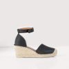 Kengat&Asusteet Balmuir | Palma Midi Heel Espadrillos, Black