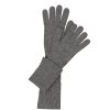 Kengat&Asusteet Balmuir | Olive Cashmere Gloves, Grey Melange