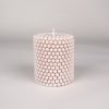 Koti Balmuir | Balzola Candle 9X10, Dark Taupe