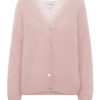 Vaatteet Americandreams | Cornelia Mohair Cardigan, Light Pink