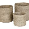 Koti Dixie | Jute Twisted Cylinder Large S/3, Natural