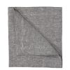 Koti Balmuir | Sisilia Linen Napkin, Dark Grey Melange
