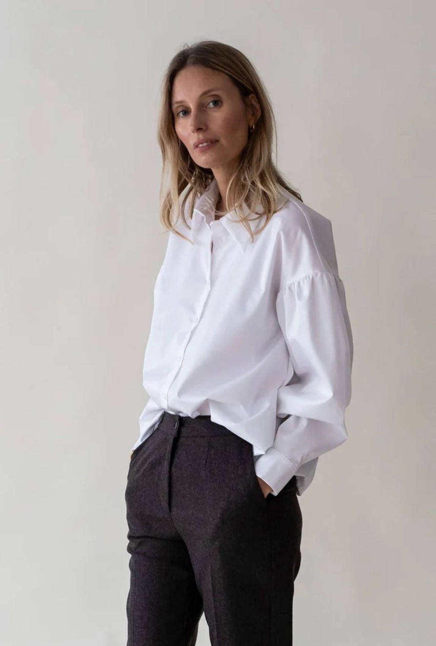 Vaatteet GAUHAR Helsinki | Tania Shirt, White