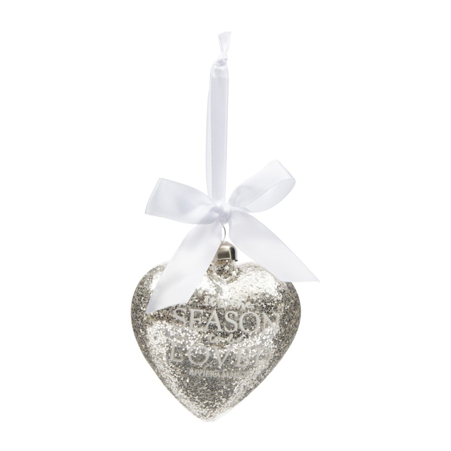 Koti Rivièra Maison | It'S The Season Heart Ornament M