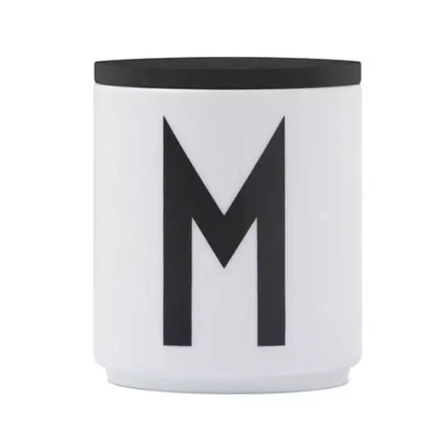 Koti Design Letters | Design Letters Wooden Lid, Black