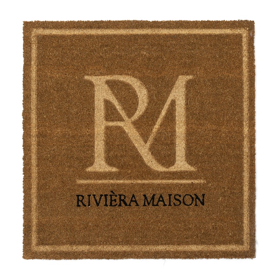 Koti Rivièra Maison | Rm Monogram Doormat