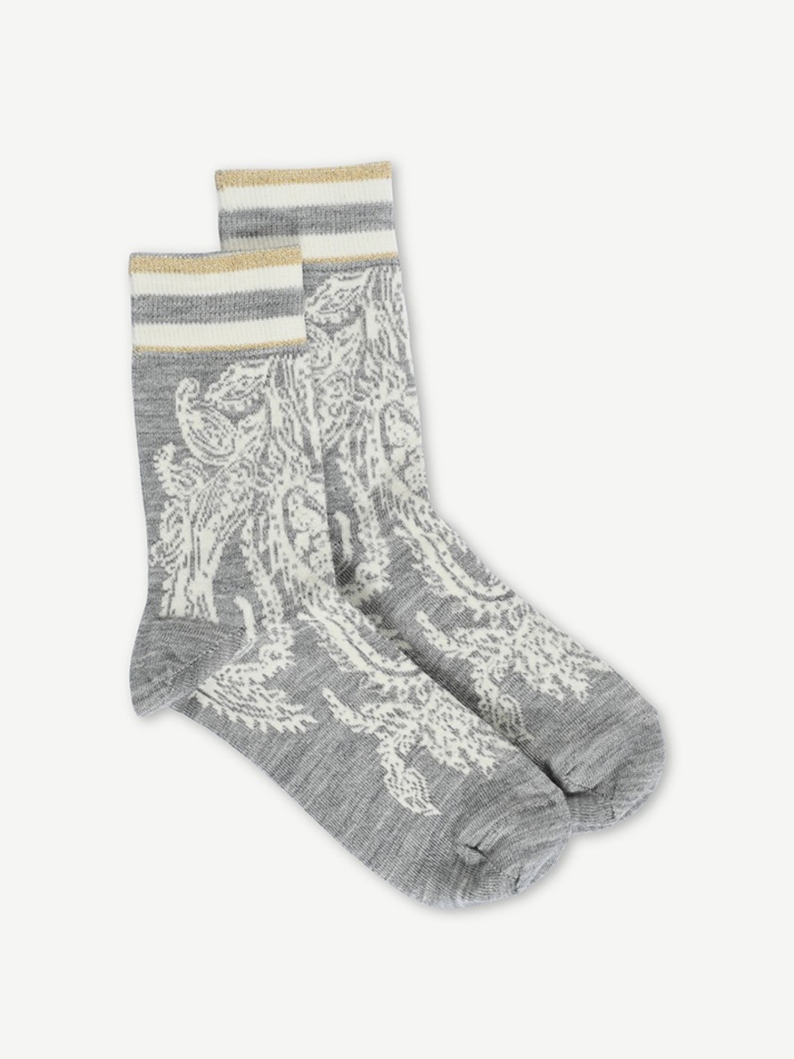 Kengat&Asusteet Gustav | Manya Wool Socks, Drizzle