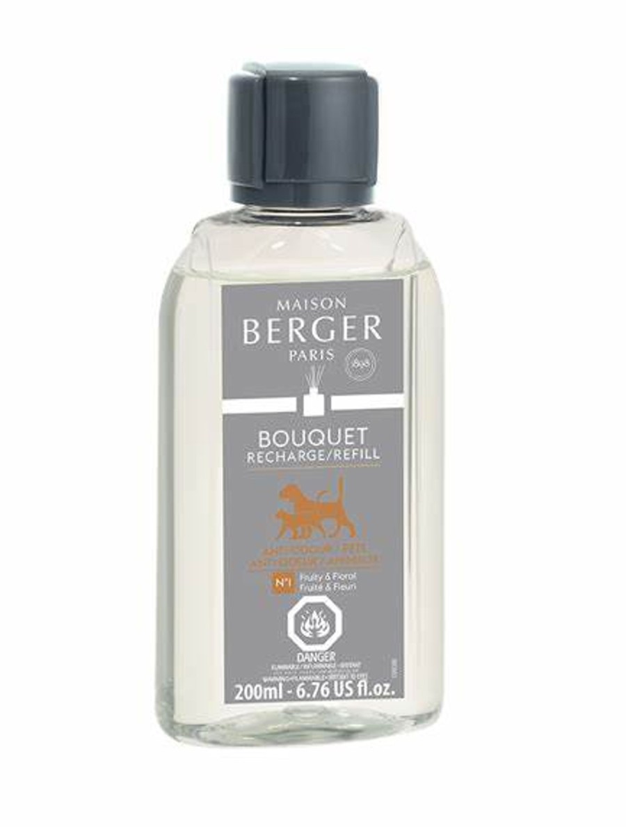 Koti Maison Berger | Home Free From Pet Odour - Tayttopullo 200Ml