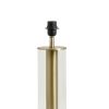 Koti Nordal | Lampa Lamp Base, Clear Glass With Gold
